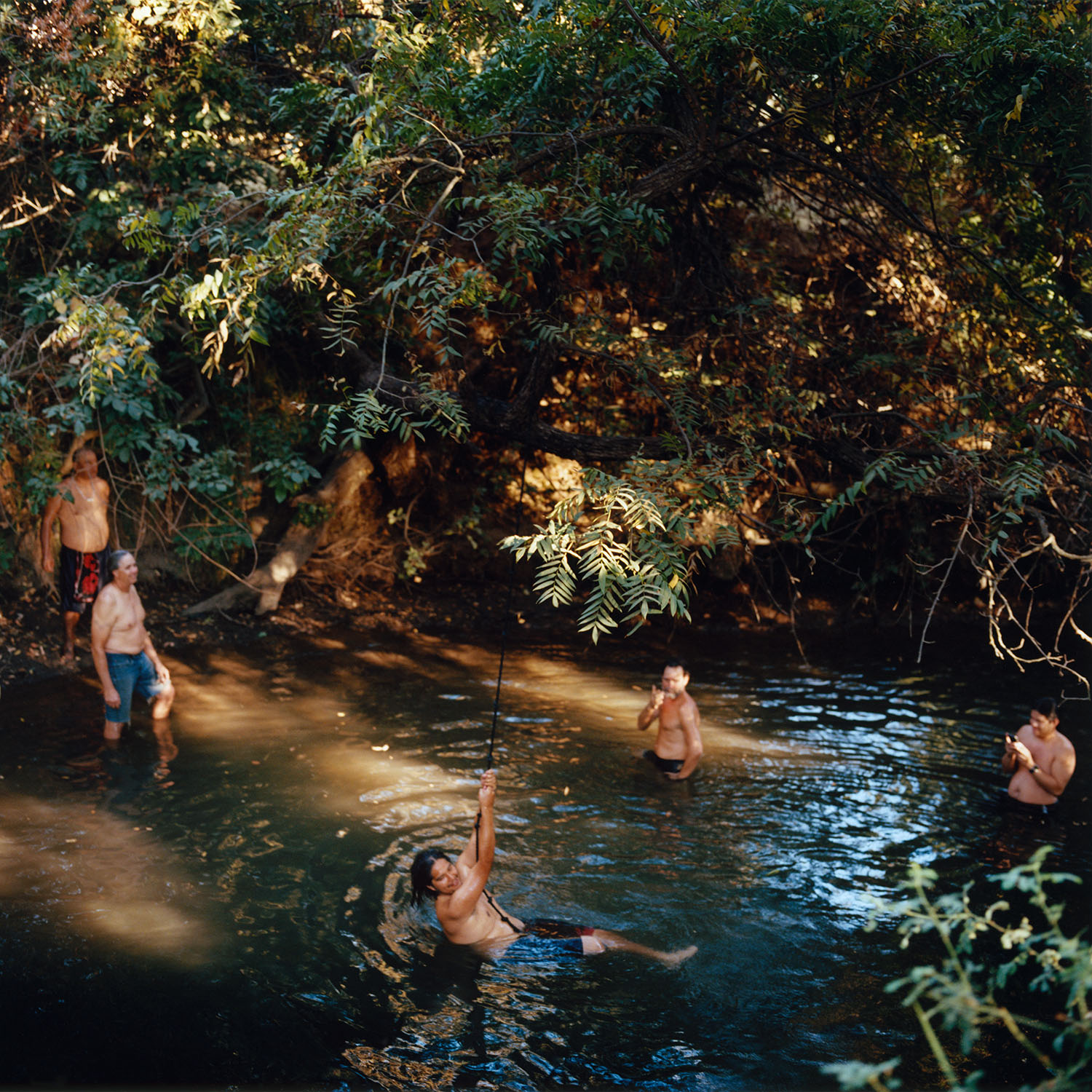 TRRP_Chico farm pond swim